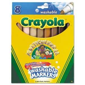 Crayola Multicultural Colors Washable Marker BIN58 7801 