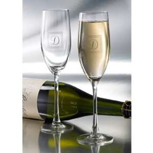  Personalized Toasting Champagne Glass Set 