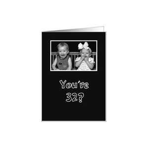   little girl and boy laughing funny black and white Card Toys & Games