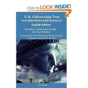  U.S. Citizenship Test (English Edition) 100 Questions and 