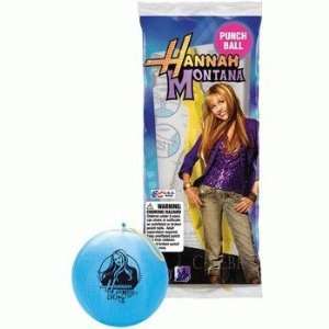  Hannah Montana Inflatable Punch Ball Case Pack 12 Toys 
