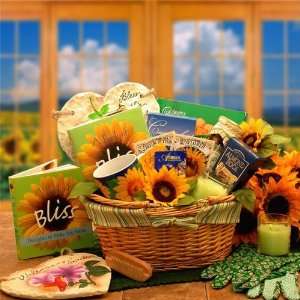 Blissful Garden Gourmet Gift Basket for Women  Grocery 