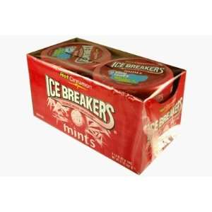 Ice Breakers Mints Hot Cinnamon 8 Packs: Grocery & Gourmet Food