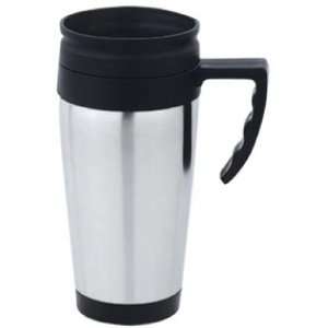  Steel Coffee Travel Mug with Easy access Handle