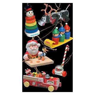    Fisher Price Ornaments Series 1 Set of 6 by Basic Fun Toys & Games