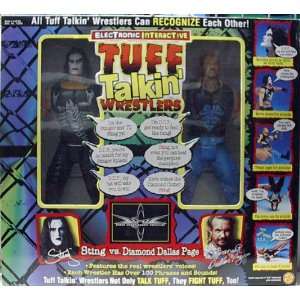   WCW Tuff Talkin Wrestlers Sting vs Diamond Dallas Page: Toys & Games