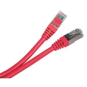 Cat6 Shielded 15 meter / 8P8C Cross over Red Cable RJ45 Male to Rj45 