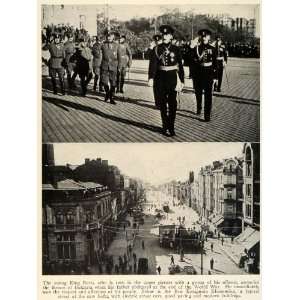  1927 Print King Boris Tsar Bulgaria WWI Sofia City Rue 