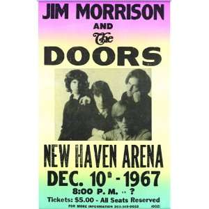  Jim Morrison and the Doors 14 X 22 Vintage Style Poster 