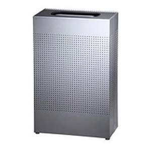   Top Receptacle, Silver, 25 Gal.,19.5W X 30H X10D