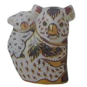   Crown Derby Paperweights Collection Koala & Baby 3.25