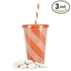 Byrd Cookie Company Fuzzy Peach Cookie Cooler, 1 Count Packages (Pack 