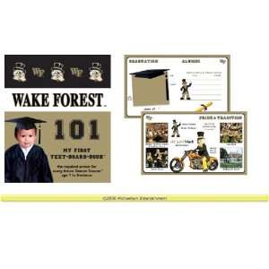 Wake Forest 101 Book My First Text Board Book  Sports 