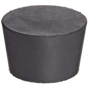  Plasticoid M29 Solid Tapered Natural Rubber Stopper, 15/16 