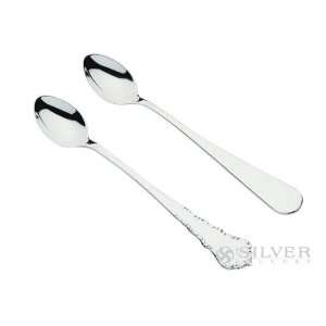  Sterling Silver Barocco Long Baby Spoon: Baby