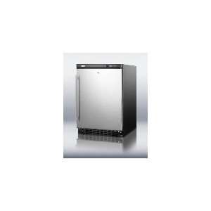   in Refrigerator, 5.5 cu ft, Black / Stainless Door