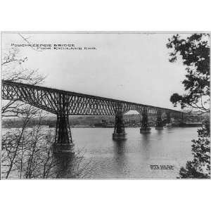    Poughkeepsie Bridge,Hudson River,NY,Dutchess County