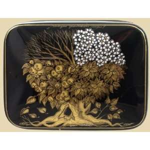    Russian Lacquer Box #3272 A TREE FOUR SEASON: Everything Else