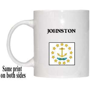  US State Flag   JOHNSTON, Rhode Island (RI) Mug 