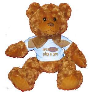  play a real instrument Play a lyre Plush Teddy Bear with 