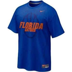  Nike Florida Gators 2011 Football Practice T shirt   Royal 