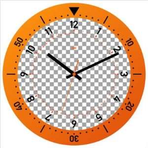   Design BAI.925.SOW Speed Master Wall Clock in Orange