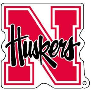 Nebraska Corn Huskers NCAA Precision Cut Magnet:  Sports 