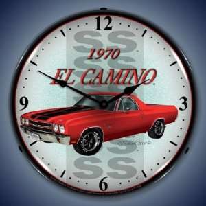  1970 SS El Camino Backlit Clock Automotive