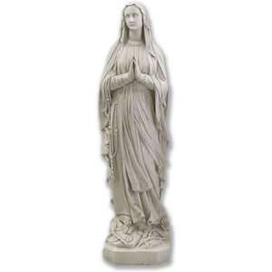  Orlandi Statuary Our Lady of Lourdes Statue: Patio, Lawn 