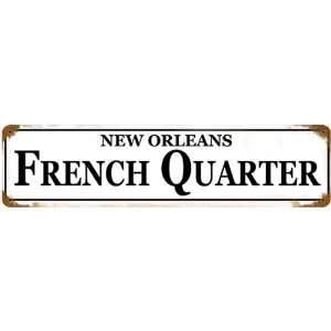 New Orleans French Quarter Metal Bar Sign: Kitchen 
