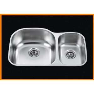  LessCare L201R Undermount Double Bowl Stainless Steel 