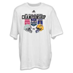  2007 BCS National Championship Bannered Dueling T Shirt 