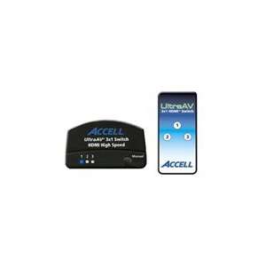  Accell UltraAV 3x1 HDMI Switch Electronics