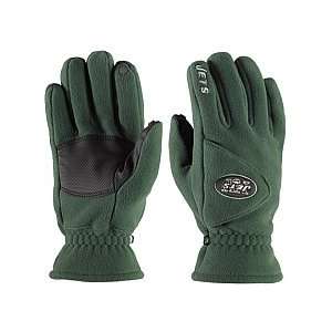  180S New York Jets Winter Gloves Large/X Large: Sports 