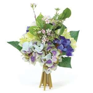   Artificial Silk Hydrangea Flower Bouquets 14.5 Home & Kitchen
