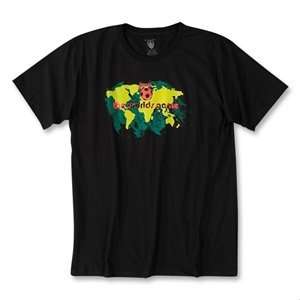  hidden The Worlds Game Soccer T Shirt (Black) Sports 
