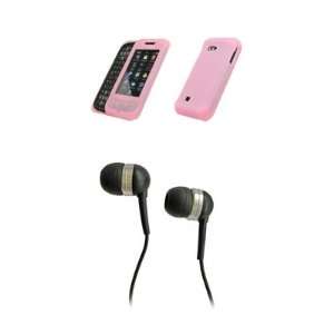  Samsung Reality U820 Premium Pink Silicone Skin Case Cover 
