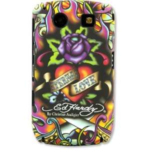  Ed Hardy BlackBerry 8900 SnapOn Case   Eternal Love: Cell 