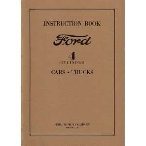  1932 FORD 4 Cylinder Car Truck Owners & Shop Manual 