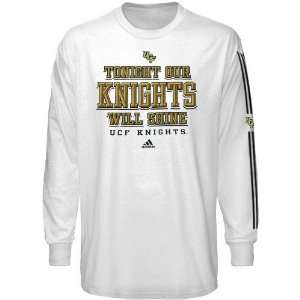  NCAA adidas UCF Knights White Victory Song Long Sleeve T 