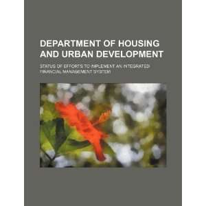  Department of Housing and Urban Development status of 