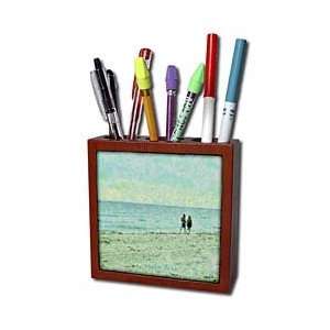  Florene Beach   Romantic Beach Walk   Tile Pen Holders 5 