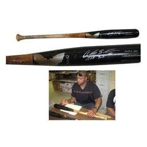   Autographed Game Used Bat   Autographed MLB Bats: Sports & Outdoors