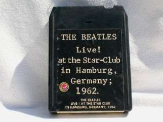 THE BEATLES 8 TRACK LIVE AT THE STAR CLUB HAMBURG GERMANY 1962  
