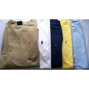  Mens Polo By Ralph Lauren LOT of 5 Logo T shirts Size XXL 