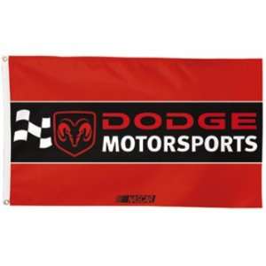  Dodge Motorsports 2 Sided 3x5 Flag