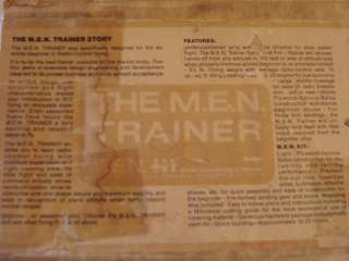 1980s production ** M.E.N. TRAINER R/C MODEL AIRPLANE KIT ** 54 inch 