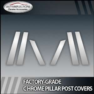  08 12 infiniti Ex 6Pc Chrome Pillar Post Covers 