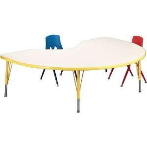  48 X 72 Red Teaching Table W/Legs Toys & Games