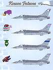 AEROMASTER DECALS 1 48 KOSOVO FALCONS F 16 F 16C  